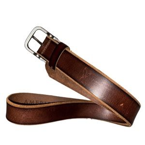 American Eagle Men’s Brown Leather Belt NWT